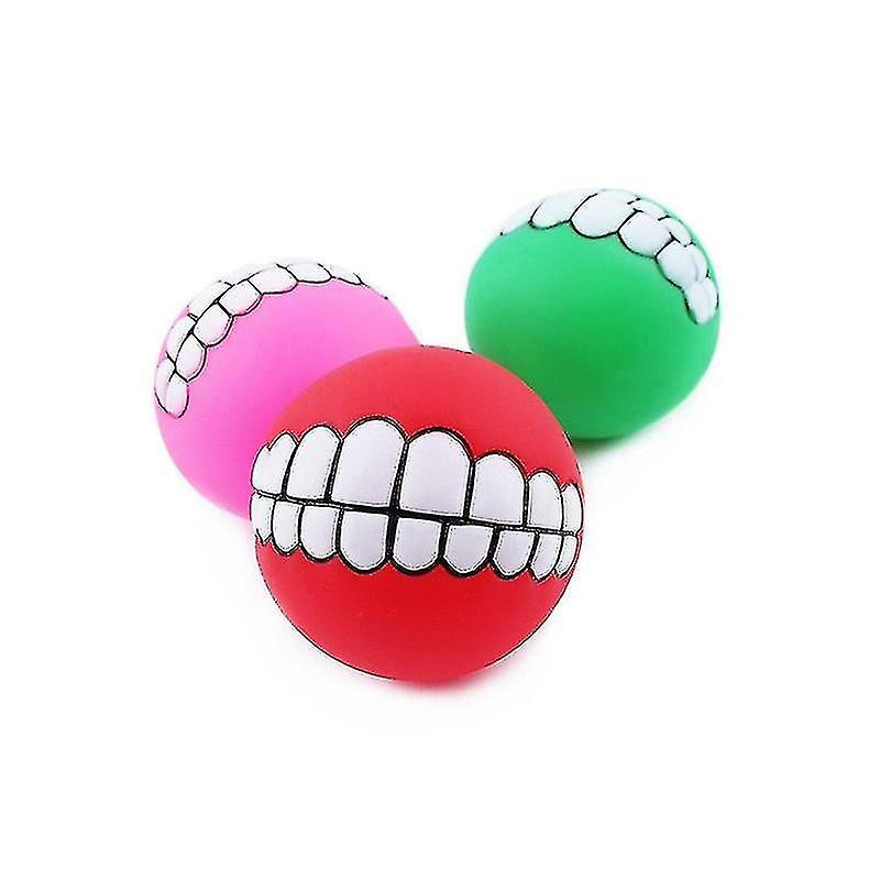3 Pack Hot Sale Random Color Transer Pet Supplies Drôle Grincement Dents de chien Ch