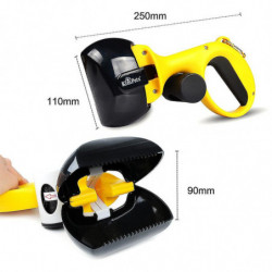 Déchets d’animaux de compagnie Nettoyeur d’excréments en plein air avec 1 rouleau de sacs décomposables chien