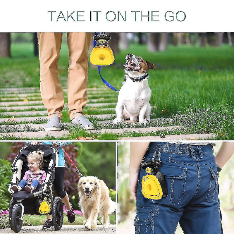 Zysd Portable Pet Toilet Waste Pickup With Bag Dispense, Sanitary Waste