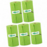 5 Rolls/75pcs Convenient Pet Poop Bags Biodegradation Disposable Garba