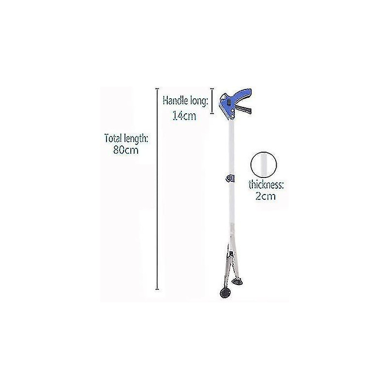 Zysd Telescopic Folding Grab Clamp, Aluminum Clamp For Garbage Pickup Large