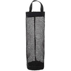 Kitchen Mesh Hanging Bag Rubbish Bags Dispenser Garbage Plastic Bag Storage