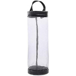 Kitchen Mesh Hanging Bag Rubbish Bags Dispenser Garbage Plastic Bag Storage