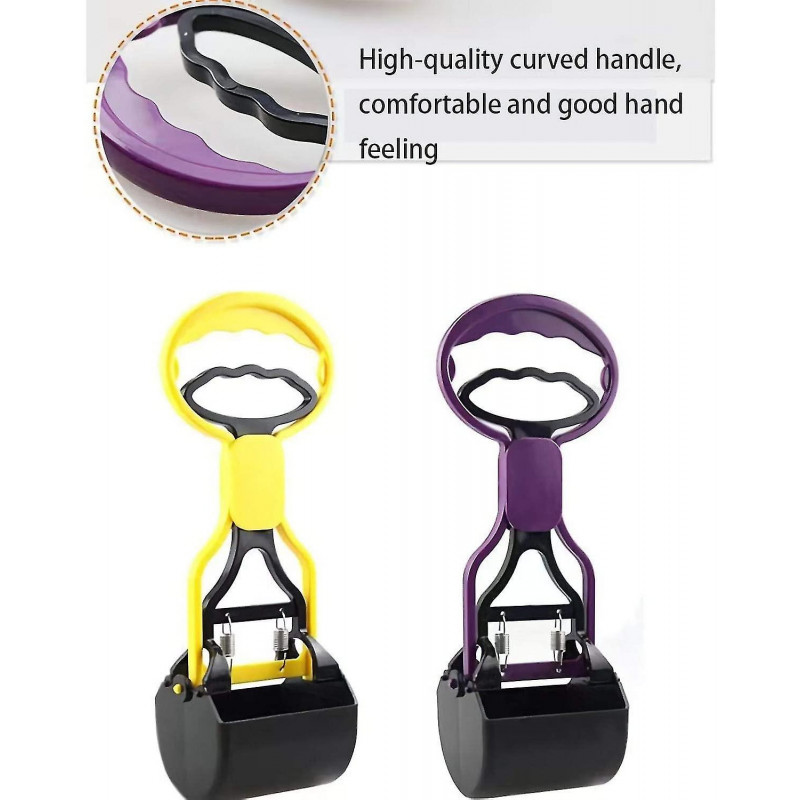 Pet Pooper Scooper For Dog And Cats With Handle High Strength Material