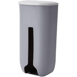 Garbage Bag Holder Trash Bag Dispenser Wall Mounted Self Adhesive Plastic B