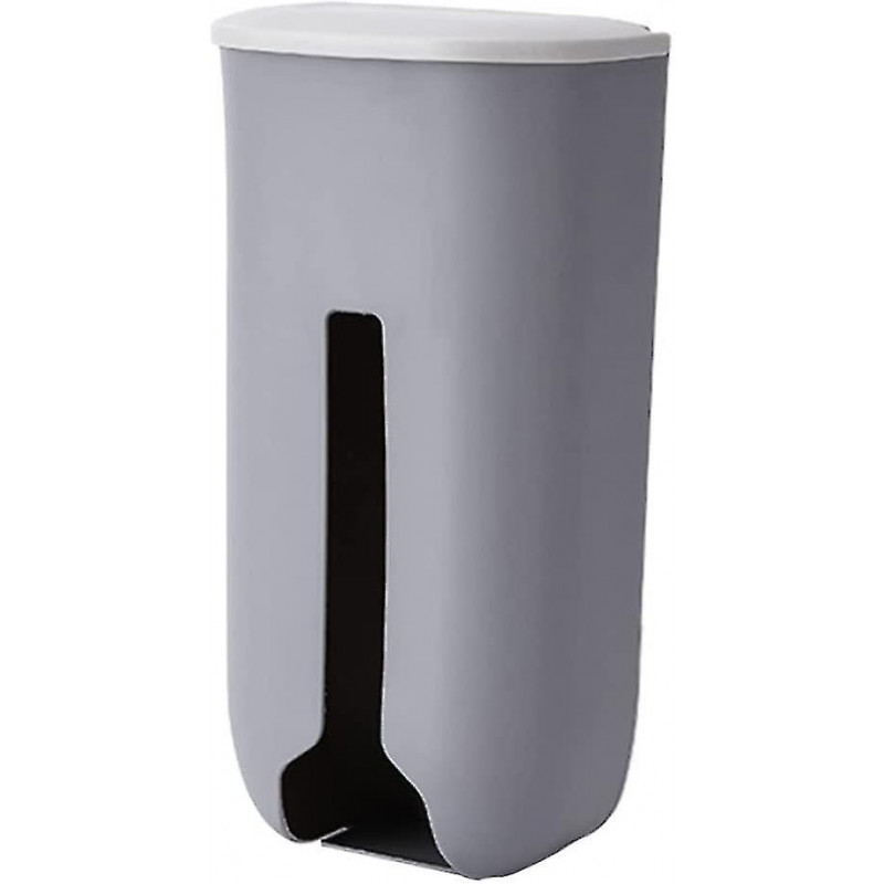 Garbage Bag Holder Trash Bag Dispenser Wall Mounted Self Adhesive Plastic B