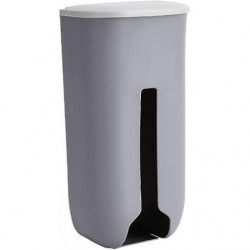 Garbage Bag Holder Trash Bag Dispenser Wall Mounted Self Adhesive Plastic B