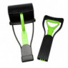 Large Pooper Scooper pour chien-longue poignée Dog Poop Scooper-pet Waste Pick Up Jaw Scooper Without Sme