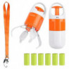 Portable Dog Pooper With 90 Bags, 2-in-1 Dog Pooper For , Medium And Small , Flexible 4 Claws, Leak