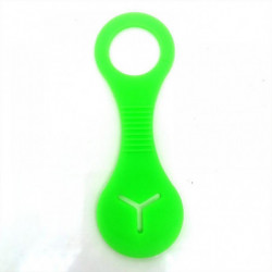 Porte-sac de caca de chien, porte-sac à ordures en laisse mains libres, matériau en silicone, longueur d’environ [...]