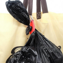 Hold Dog Poop Bag Holder, Silicone Dog Poop Bag Handle Belt Buckle Rope Garbage Bag Handle Bicycle Pet Pet [...]