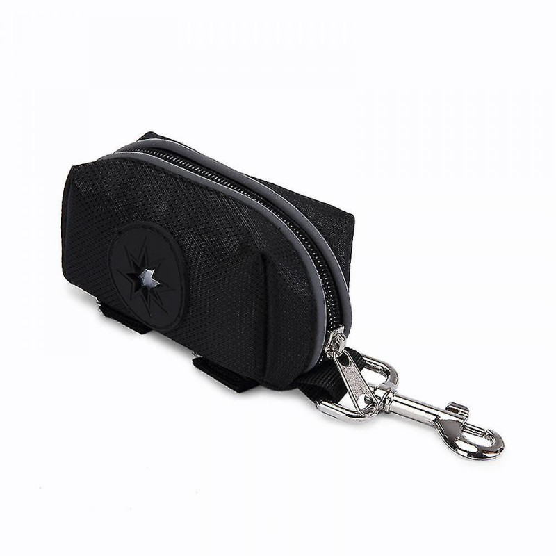 Dog Poop Bag Dispenser With Waste Bag Holder - Improved Elastic Strap And Metal Buckle Perfect For Any Dog Leash [...]