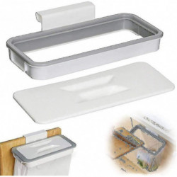 Portable Trash Bag Holder,hanging Rv Garbage Bag Holder With Lid Kitchen Trash Bin Garbage Bags Storage Rack