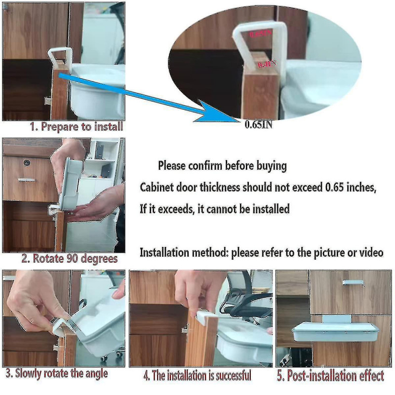 Portable Trash Bag Holder,hanging Rv Garbage Bag Holder With Lid Kitchen Trash Bin Garbage Bags Storage Rack