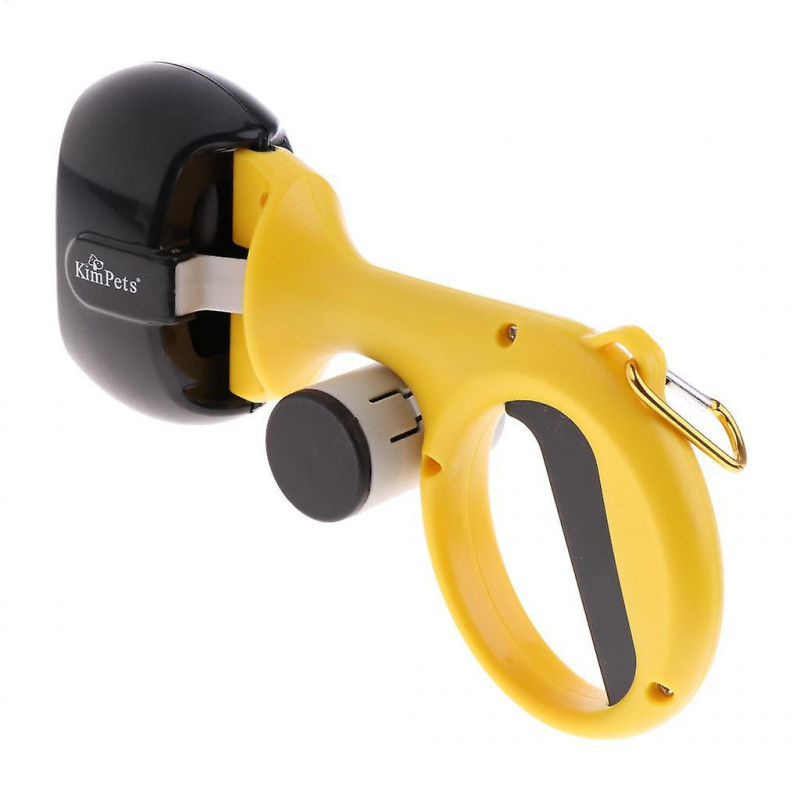 2 In 1 Portable Dog Cat Pooper Scooper Pet Waste Shovel Cleaning Tool Blue