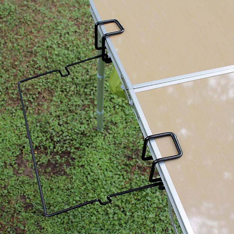 Hanging Rubbish Trash Garbage Bag Holder Camping Table Waste Bag Rack Clip