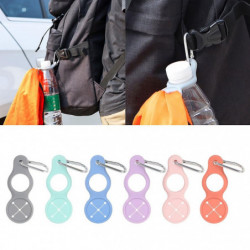 Water Bottle Holder Accessory with Towel Hook for Biking Traveling Walking Camp