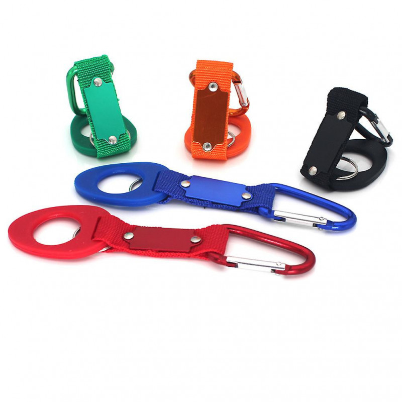 6pcs Backpack Hanging Buckle Water Bottle Carrier Clip Portable Cups Holder with Hook Buckle for Outdoor Travel [...]