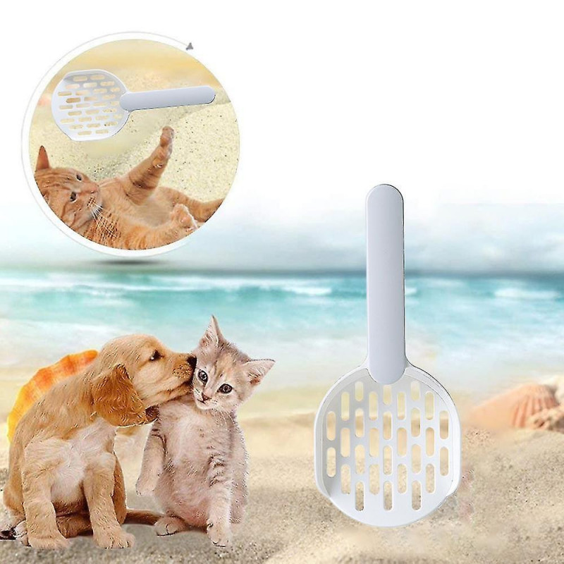 Sifter Shovel Litter Scoop - Durable Abs Plastic Litter Scoop