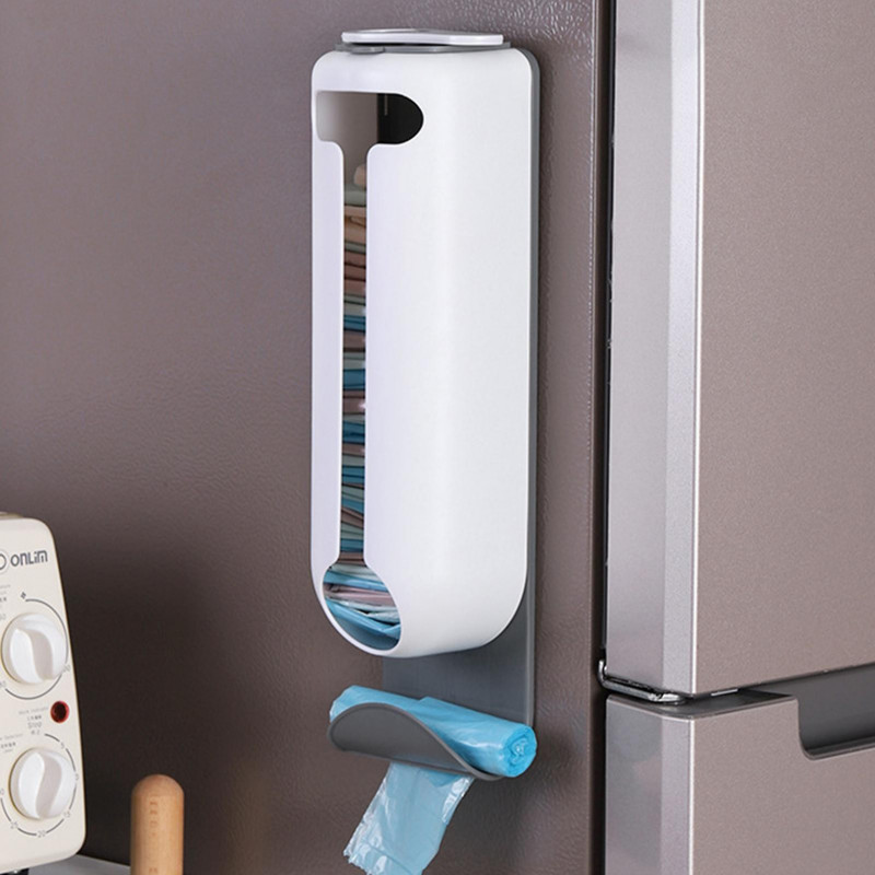 Wall Grocery Bags Dispenser Kitchen Grocery Bags Holder For Home Office Hotel Dorms