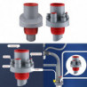 Easy Installation Kitchen Pipe Joint Deodorizer For Integrated Sewer System