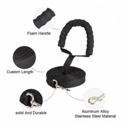 Pet Dog Leash Nylon With Foam Handle For Small Large Dogs Cats Outdoor Training Dog Accessories NIUNIU