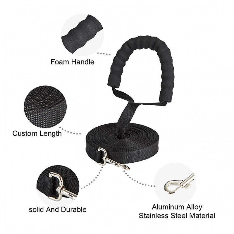 Pet Dog Leash Nylon With Foam Handle For Small Large Dogs Cats Outdoor Training Dog Accessories NIUNIU