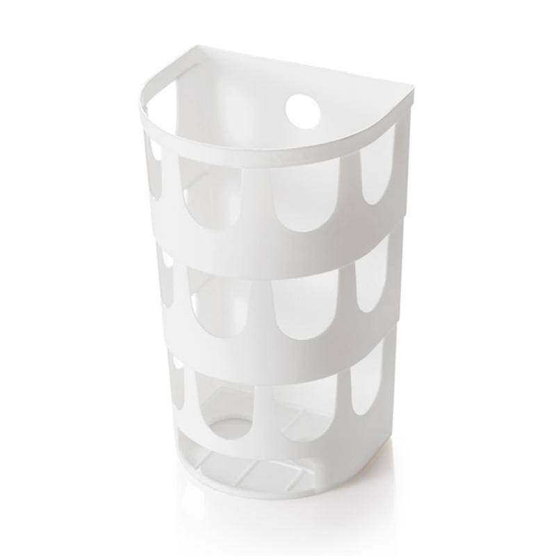 Bag Dispenser, Garbage Bag Storage Box Wall-Mounted Grocery Bag Holder Hanging Storage Bag Organizer for Home [...]