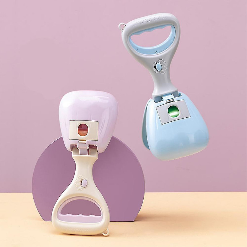Non-breakable Pet Pooper Scooper For Dogs And Cats (1pc,purple)
