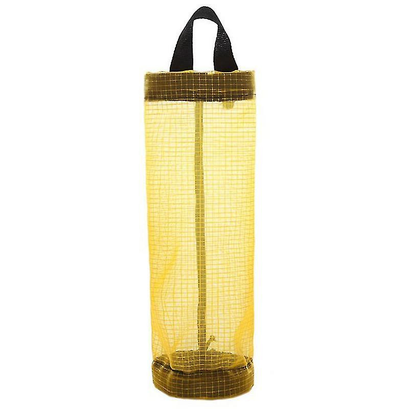 Wall Mounted Round Home Grocery Bag Holder Hanging Storage Trash Garbage Bag Q