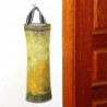 Wall Mounted Round Home Grocery Bag Holder Hanging Storage Trash Garbage Bag Q