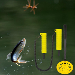 Ice Fishing Scoop For W/ Long Handle Foldable Scooper For Extra Large Ladle Retr