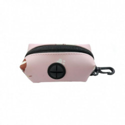 Pet Waste Bags Dispenser Organizer with Hook Accessory for Running with Dogs