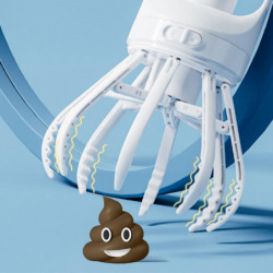 Portable Dog Poop Pick Up Tool With BagsDog Pooper Scooper With Bag Liner