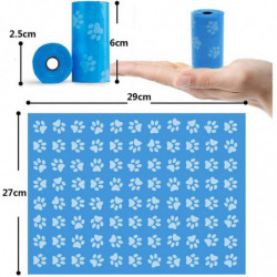 10-50roll Pet Poop Bags Dispenser Disposable Poop Bags For Dogs Clean Up Refill ,guaranteed Leak-proof, 15 Doggy [...]