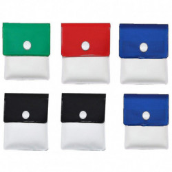6pcs Taille de poche cendrier sac pochette ignifuge odeur sans cigarette détenteur de cendres Aoba