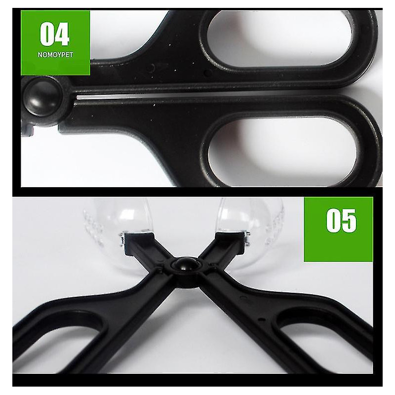 2pcs Premium Quality Amphibian Feeding Litter Clamp Aquarium Poop Cleaning Clamp Clip Tool