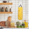 Kitchen Grocery Plastic Trash Bag Holder Washable Wall Mount Folding Little Daisy Storage Bag For Kitchen Bathroom [...]