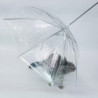 Pet Dog Umbrella Leash Transparent Umbrella for Small Dog Outdoor Walking