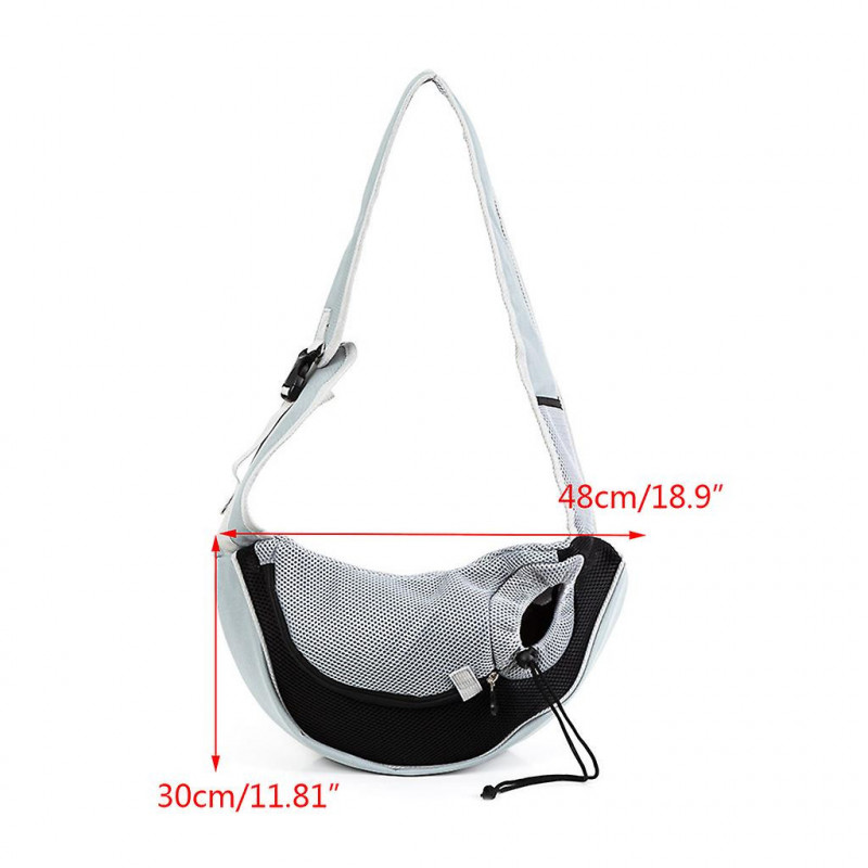 Breathable Pet Dog for Carrier Adjustable Strap Mesh Hand Free Design Gift for P