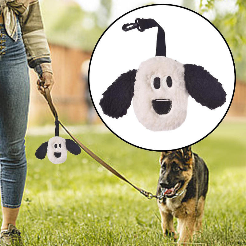 Portable Pet Waste Bag Dispenser, Waste Bags Dispenser With Hook, Pet Waste Pouch Dispenser For Outdoor Leash