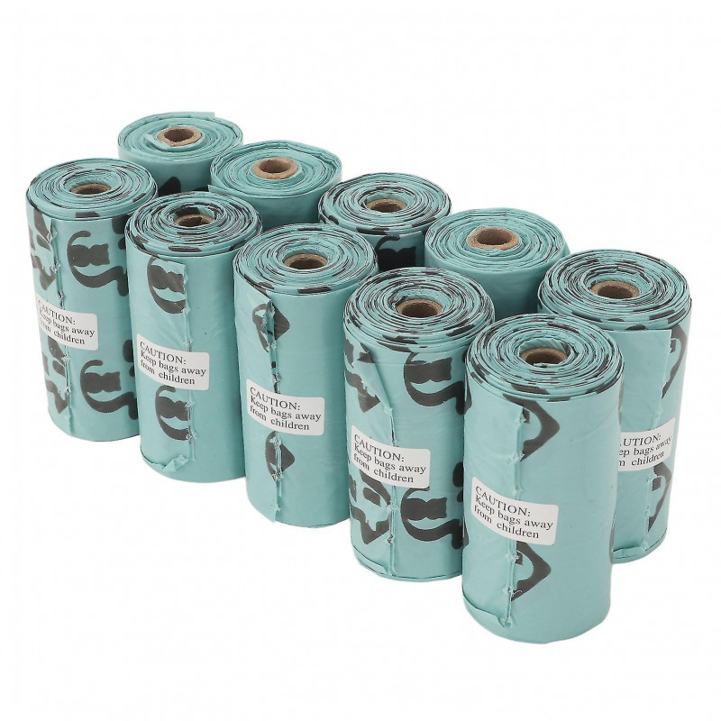 Dog Poop Bags Thickened Leakproof Fragrance 10 Rolls Pet Waste Bags for Small Medium Large Dogs Cats