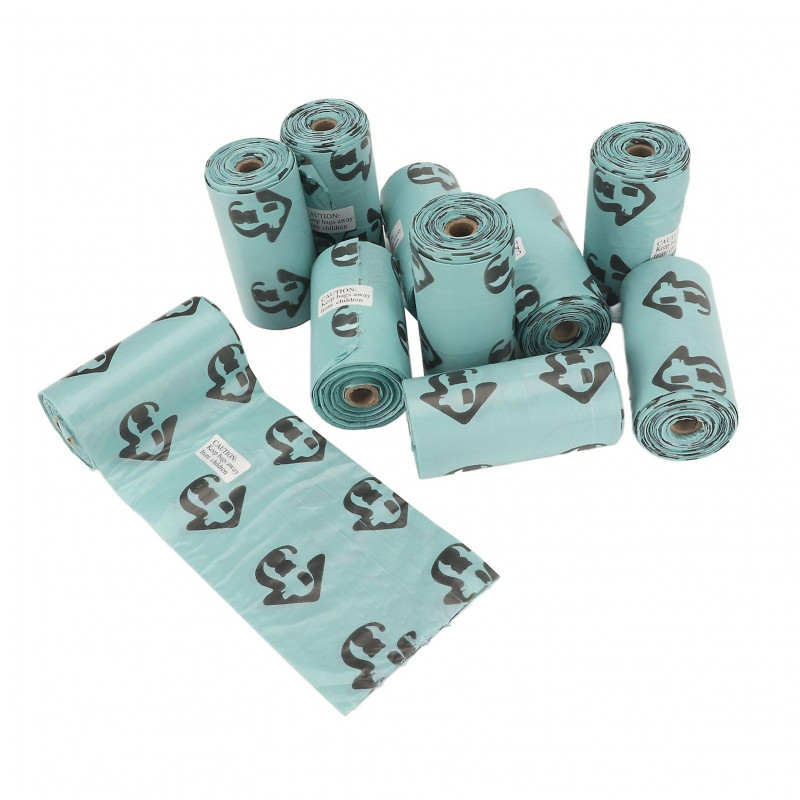Dog Poop Bags Thickened Leakproof Fragrance 10 Rolls Pet Waste Bags for Small Medium Large Dogs Cats