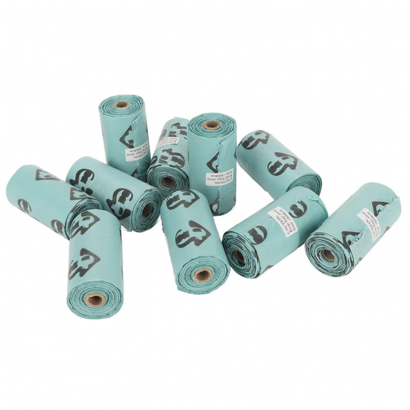 Dog Poop Bags Thickened Leakproof Fragrance 10 Rolls Pet Waste Bags for Small Medium Large Dogs Cats