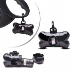 Pet Poop Bags Disposable Dog Waste Bags, Bulk Poop Bags With Leash Clip And Bone Bag Dispenser 5roll(75pcs) Bags [...]