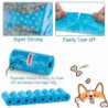 Pet Poop Bags Disposable Dog Waste Bags, Bulk Poop Bags With Leash Clip And Bone Bag Dispenser 5roll(75pcs) Bags [...]