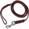 Brown Leather Dog Leash 7/6/5 Feet Leather Rope Belt Walking Running Brown Leather Dog Leash 7/6/5 Feet Leather Rope Belt Walking Running