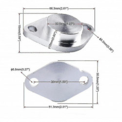 Egr Valve Blanking Plate Tool For Land Rover Discovery 3 Range Rover 2.7 Tdv6