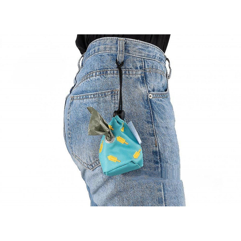 Sac de crottes de chien réutilisable contenant 1 rouleau de sac de caca. Les sacs de crottes de chien tiennent [...]