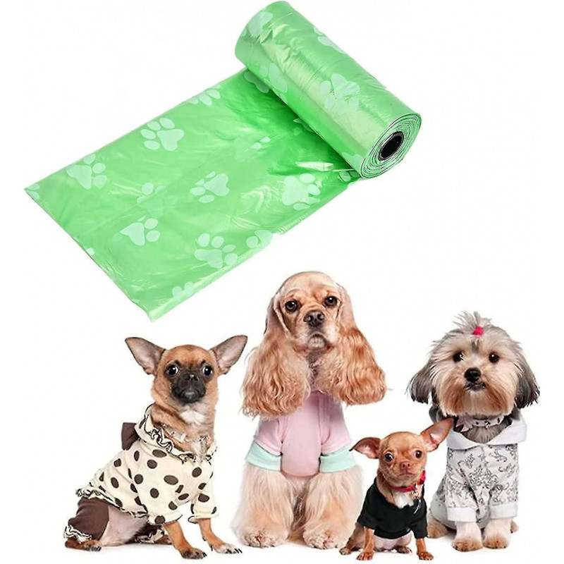 Sac de caca de chien d’emballage, 11,8 * 8,6 pouces de matériau Sac de caca de chien durable pour sac à ordures de [...]